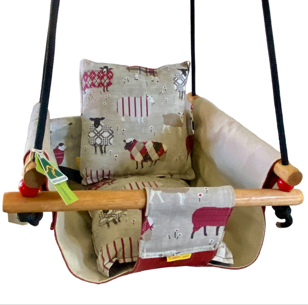 argyle LINEN SHEEP