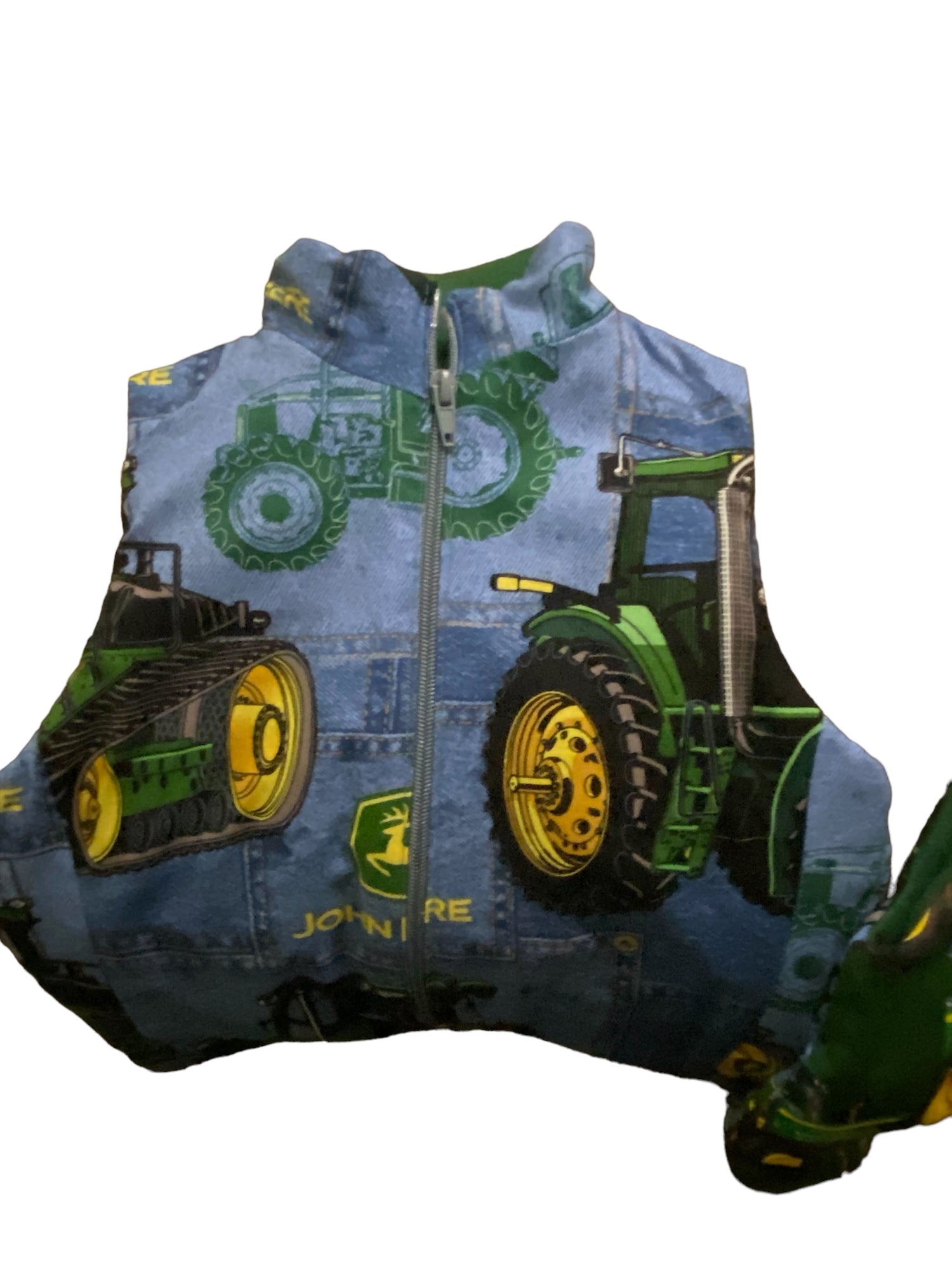 Childrens colourful fleece and fabric Vests