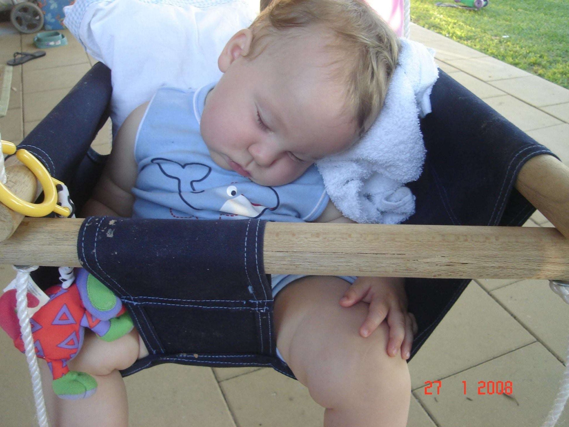 COLOURED CANVAS SWINGS