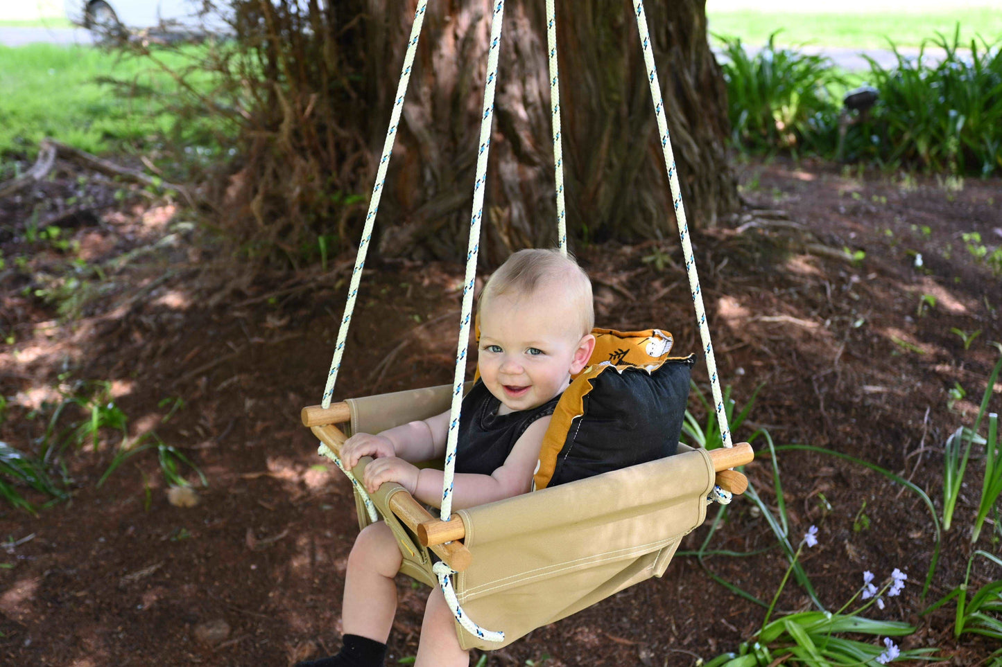 COLOURED CANVAS SWINGS