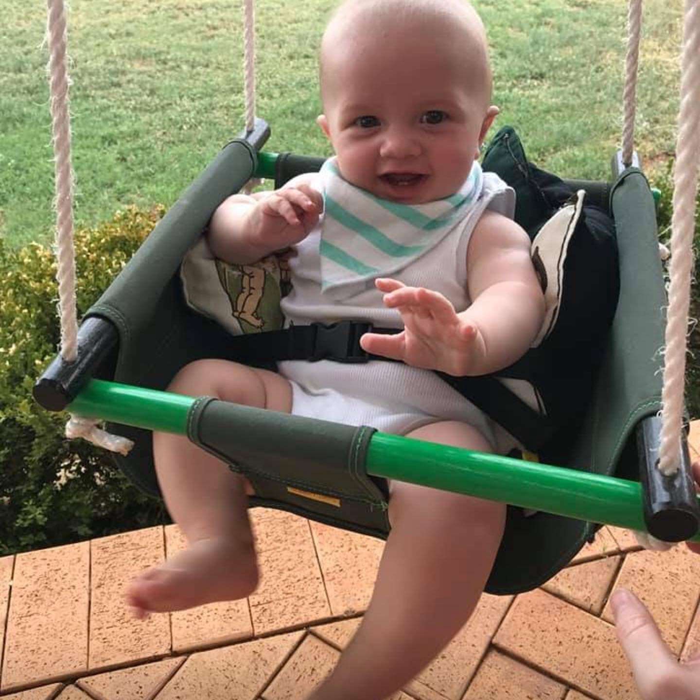 COLOURED CANVAS SWINGS